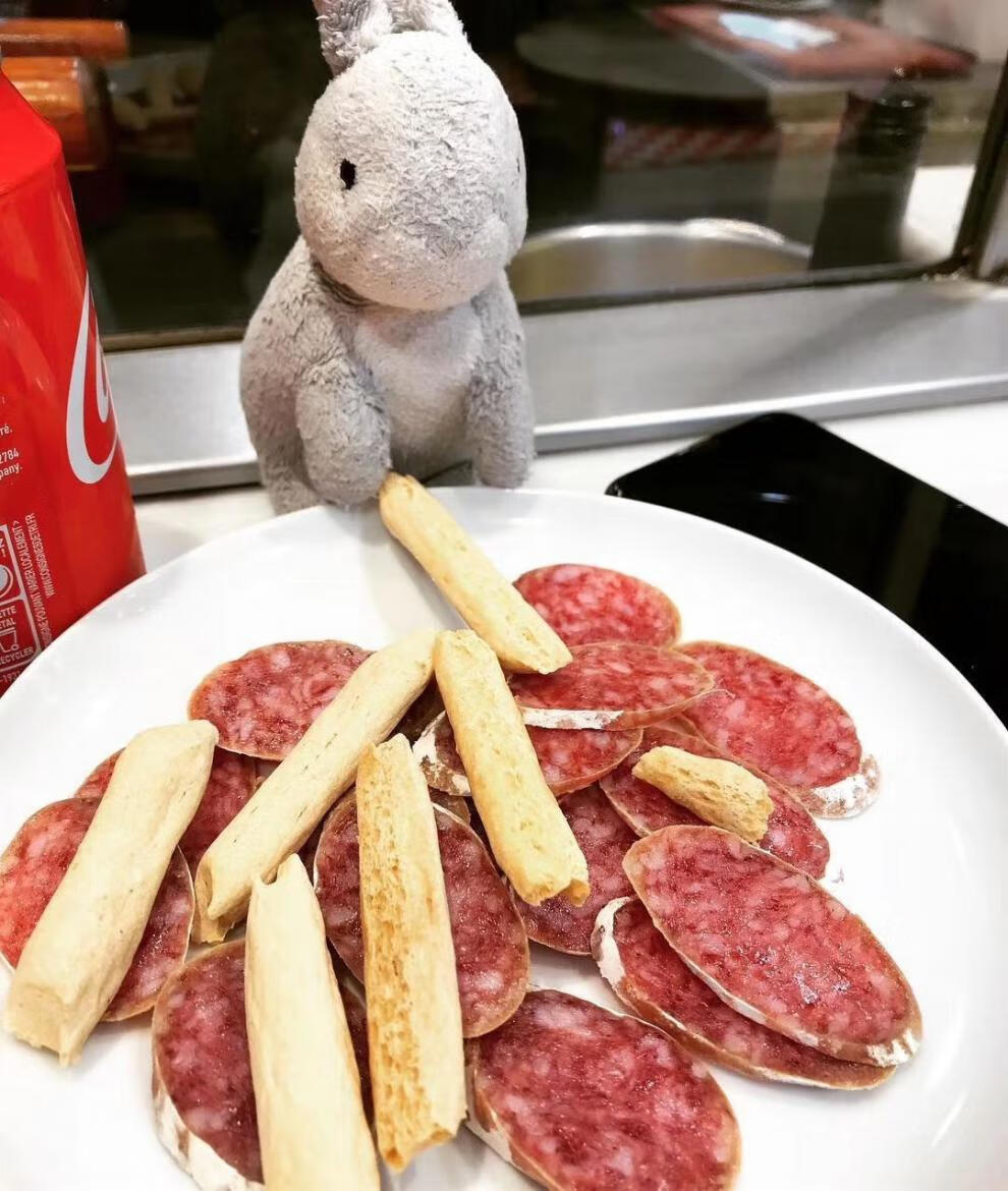 西班牙进口红牌萨拉米香肠 espetec 风干香肠 salami即食纯肉原味