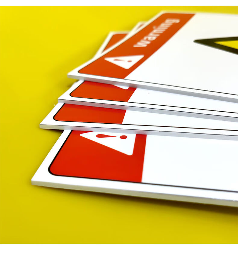 小心烫手 工厂安全警示牌标识牌标志牌提示牌贴纸定制温馨提示牌 pvc