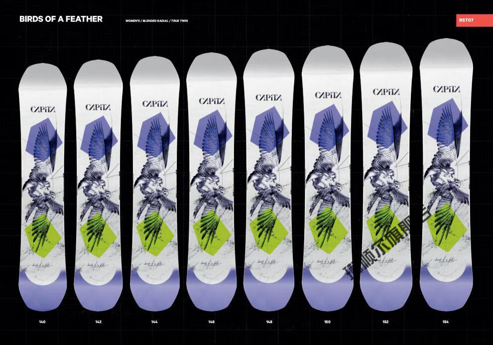 2122 capita滑雪板 super doa 男款单板 地形能板 superdoa 139cm