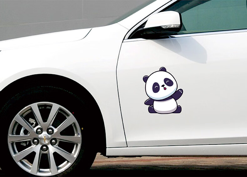 汽车贴纸划痕遮挡创意个性车贴遮盖3d立体贴画卡通可爱贴花车身贴优惠
