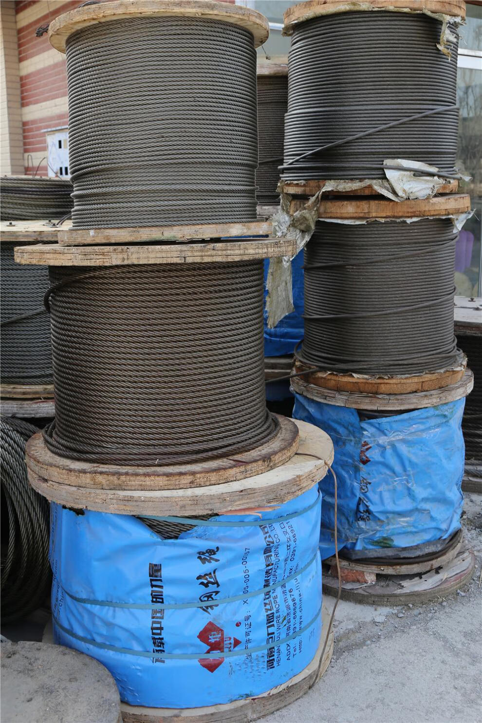 电动葫芦钢丝绳63746811131518mm行吊麻芯油绳起重机油钢丝绳油丝绳