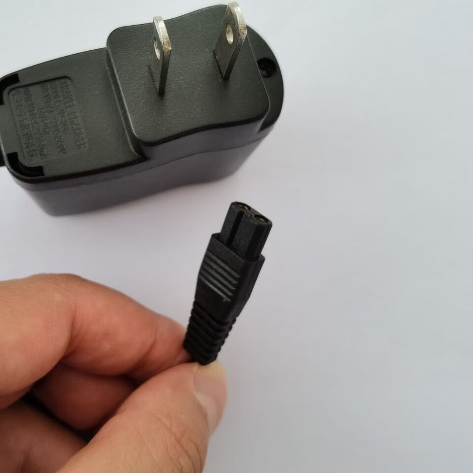 牛王充电器42v双孔8字带线头灯手电筒充电器牛王充电器42v500ma