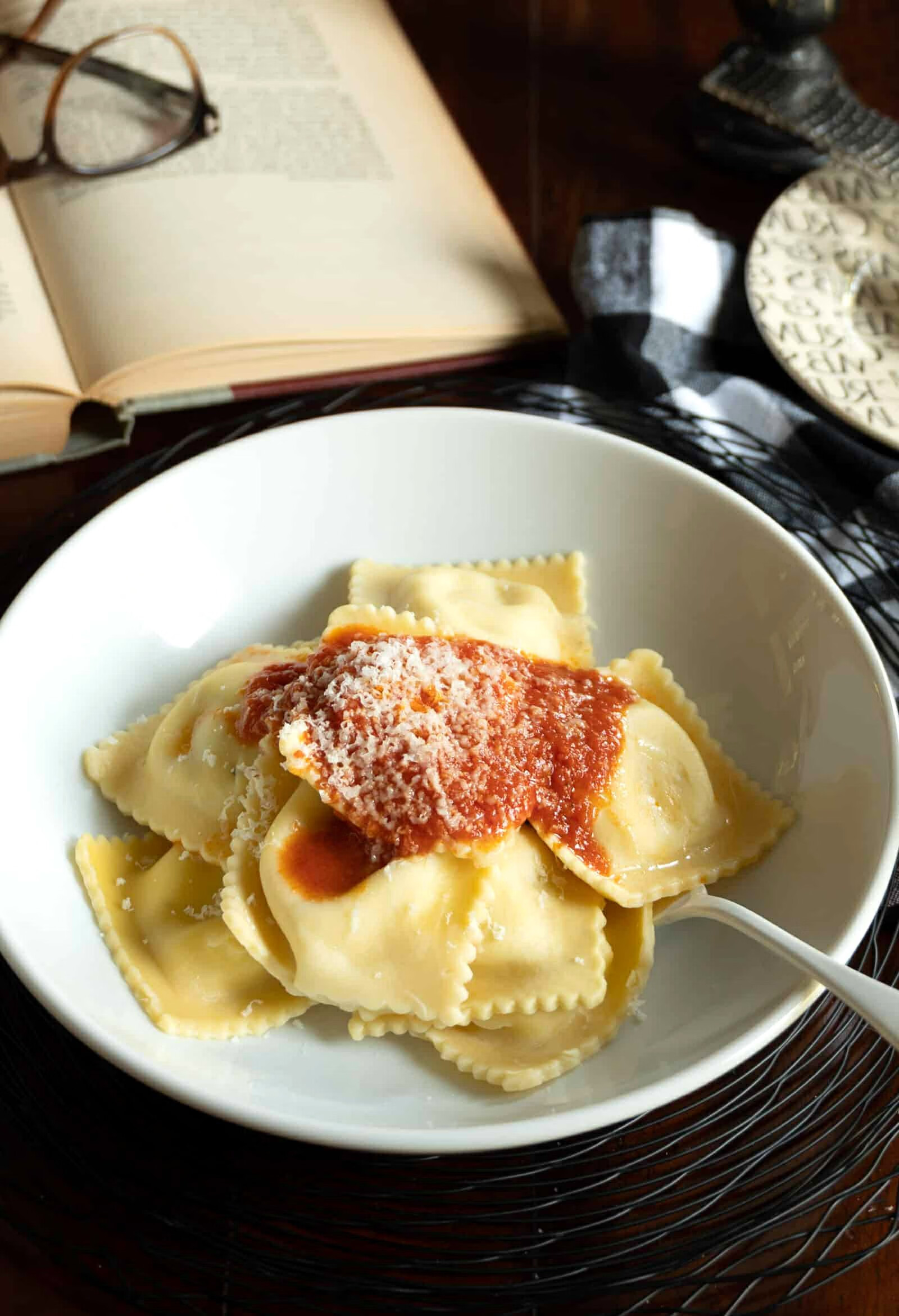 tortellini 冷冻羊奶酪馅云吞意大利饺子意式馄饨 cheese ravioli