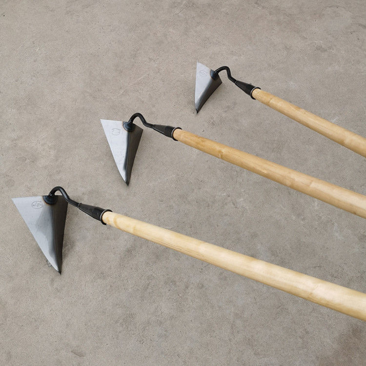 三角锄头锄头农用起垄三角锄搂沟尖头锄鹰嘴锄户外种植松土犁头锄开沟