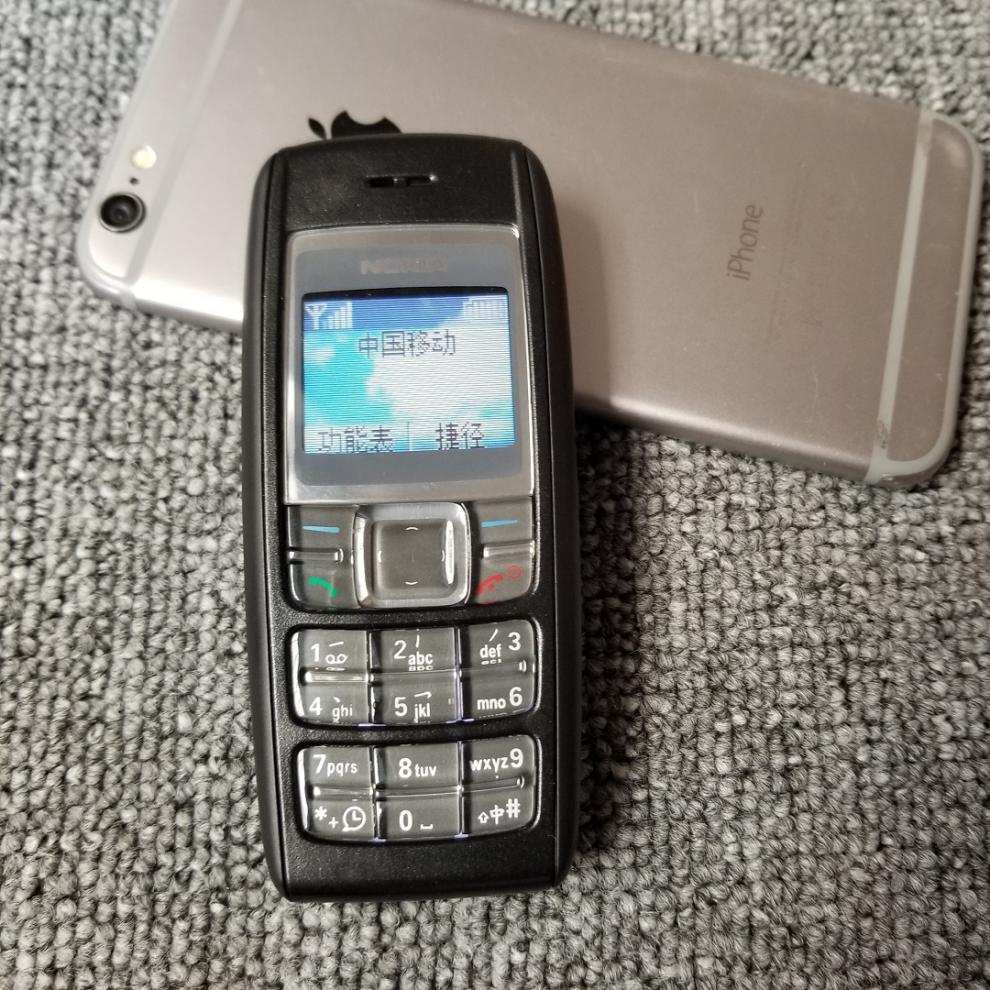 nokia/诺基亚1600经典直板水晶按键学生备用保密移动老年人小手机