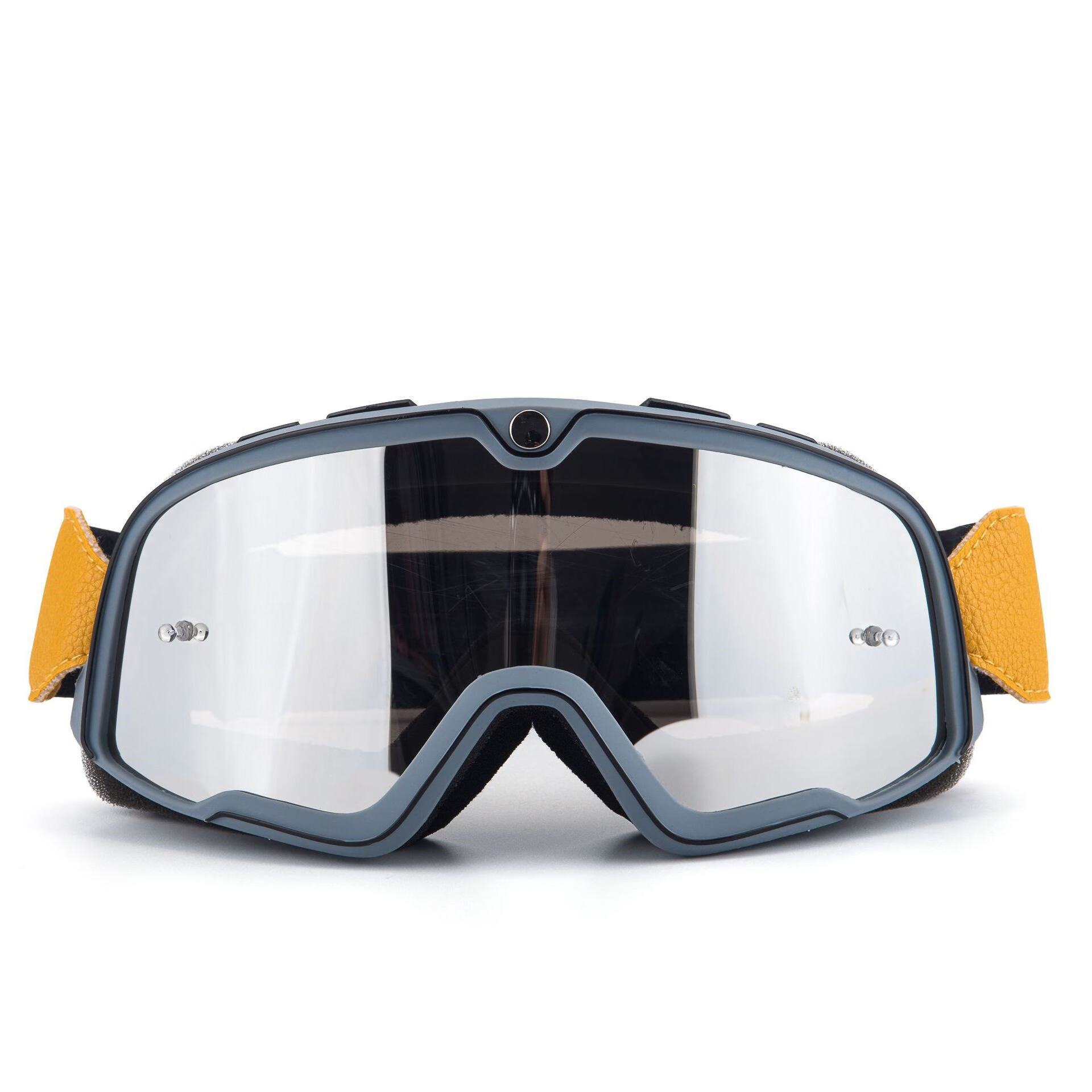 复古头盔风镜越野摩托车护目镜哈雷风镜挡风防尘哈雷眼镜护目镜 越野