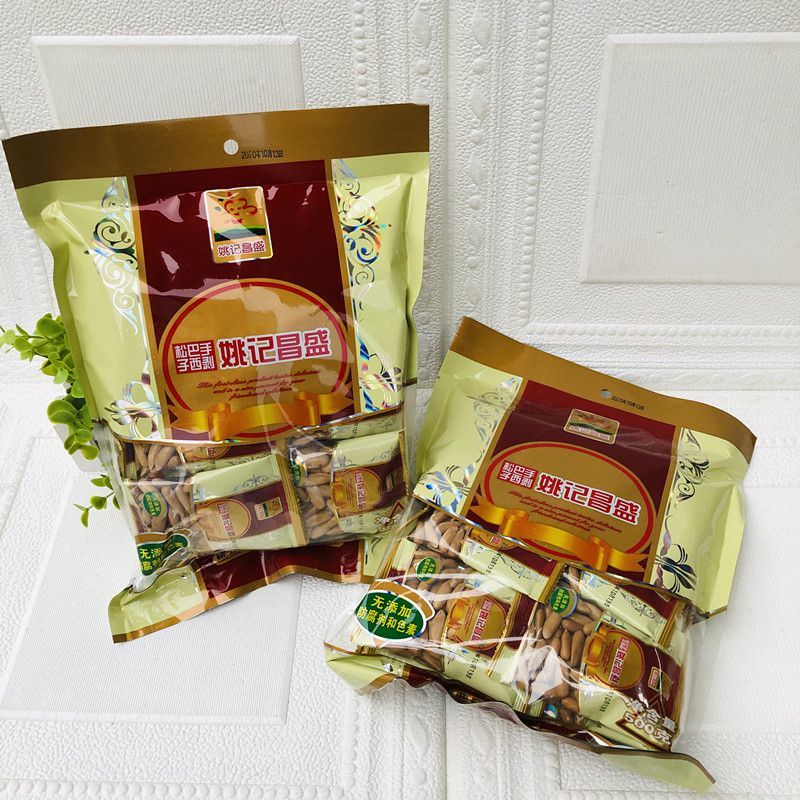 姚记昌盛500g袋装手剥巴西松子防腐剂色素巴松休闲坚果零食 500g姚记