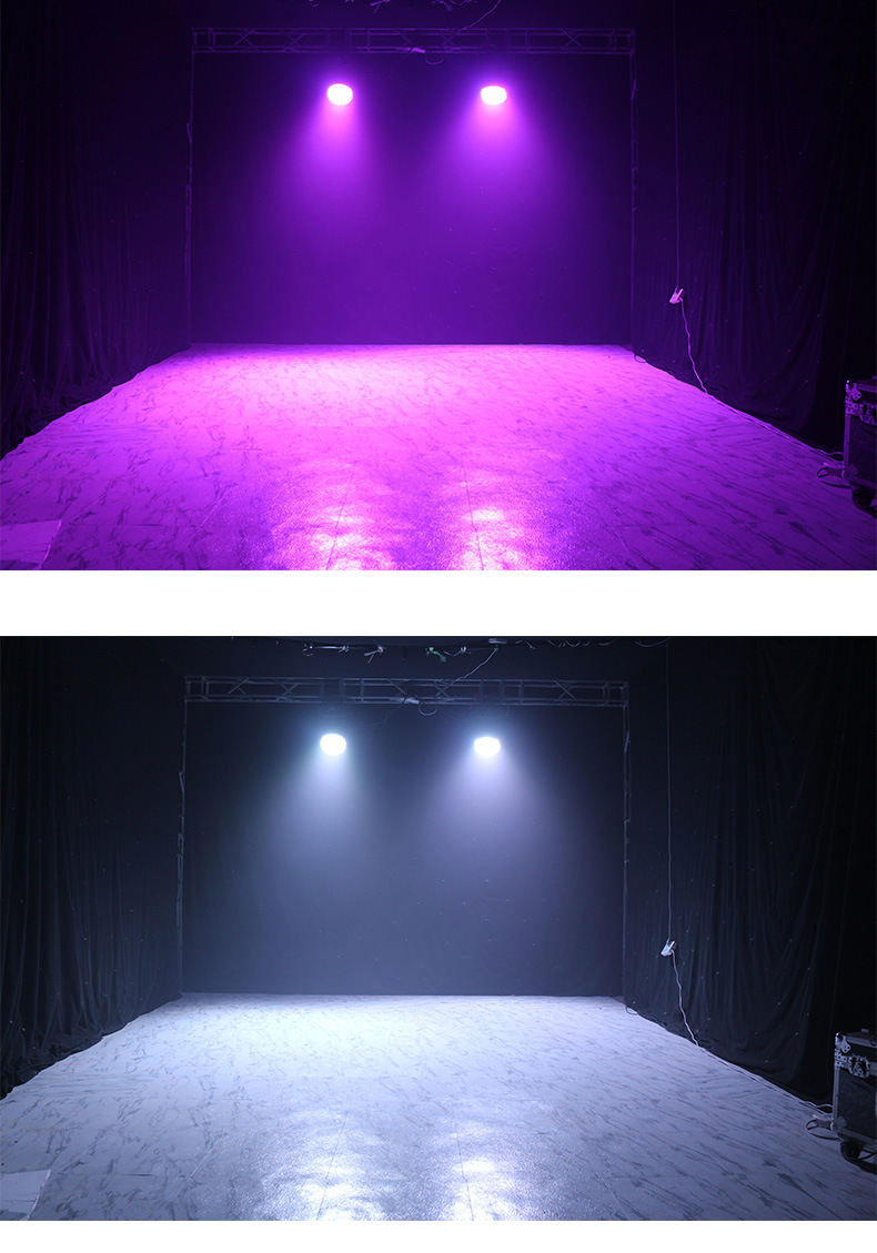 捷创 舞台灯光led大功率120颗3w帕灯染色婚庆演出par108剧院暖白面光