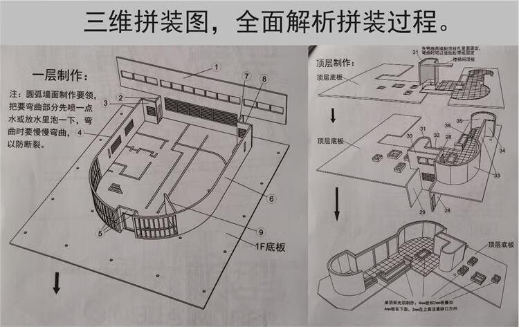 萨伏伊别墅承重结构图片