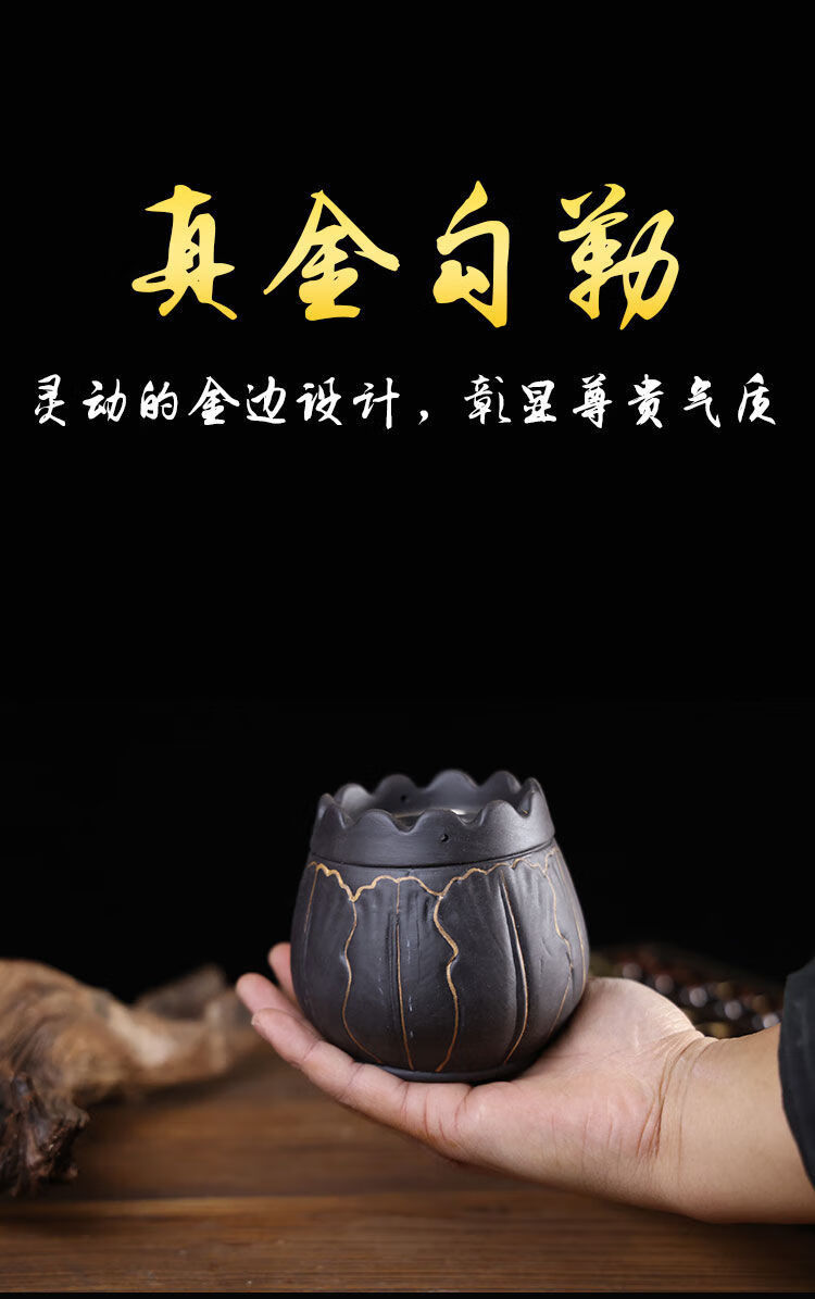 火龙罐砭石艾灸盒艾柱艾饼刘伟承随身灸家用美容莲花口艾灸刮痧罐火龙