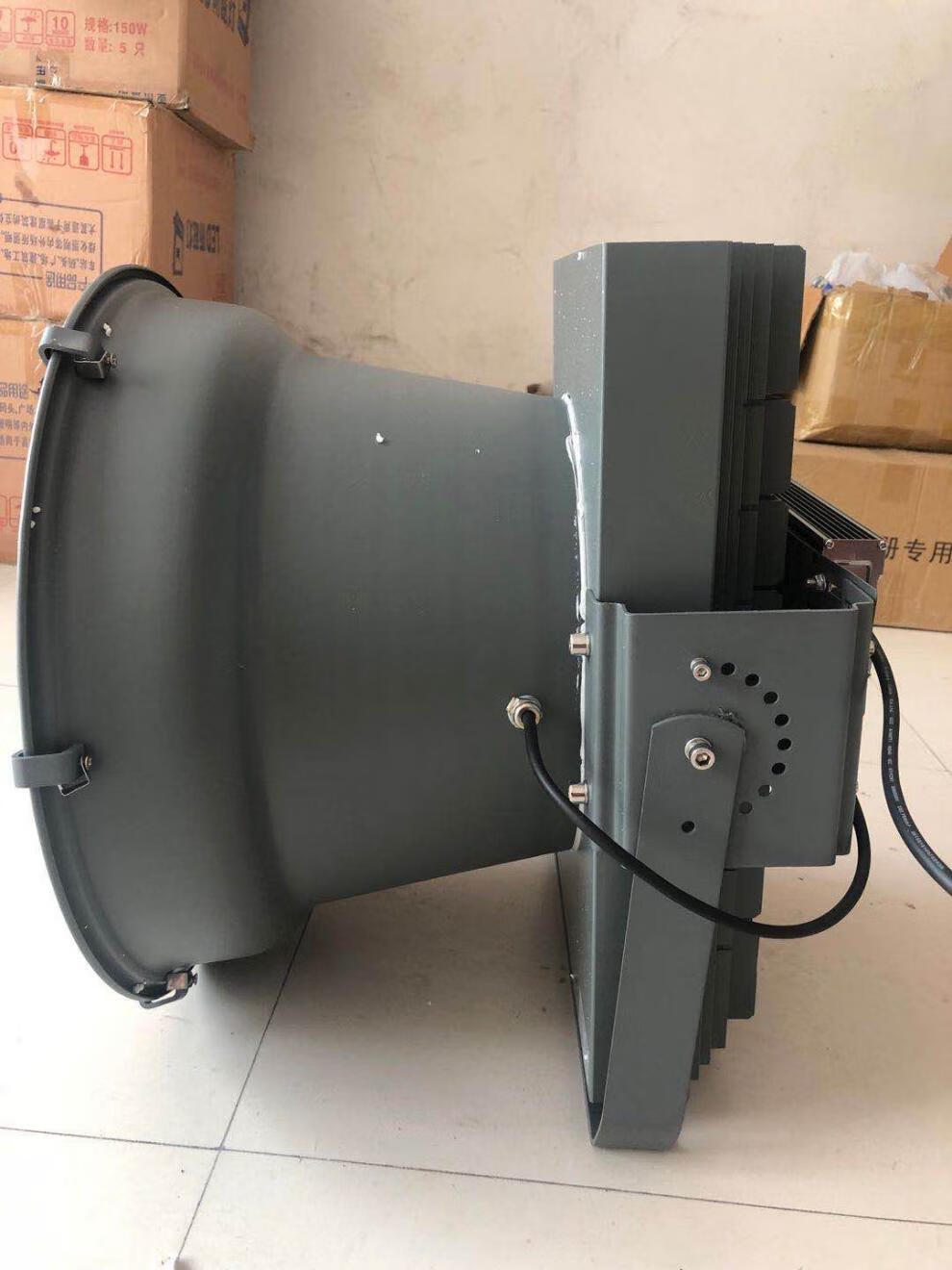 led塔吊灯建筑之星户外防水工地投光照明灯探照灯2000w工矿灯鳍片塔吊