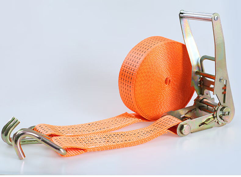 汽车货车紧绳器货物捆绑带收紧器棘轮紧固器拉紧器自动捆绑器双钩4cm