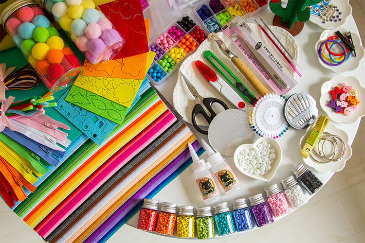 索芙太不织布手工diy材料幼儿园学生无纺布艺工具套装辅料制作教程