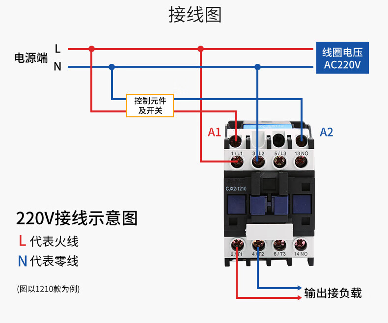 莎普电器三麦电烤炉烤箱油炸锅交流接触器220v