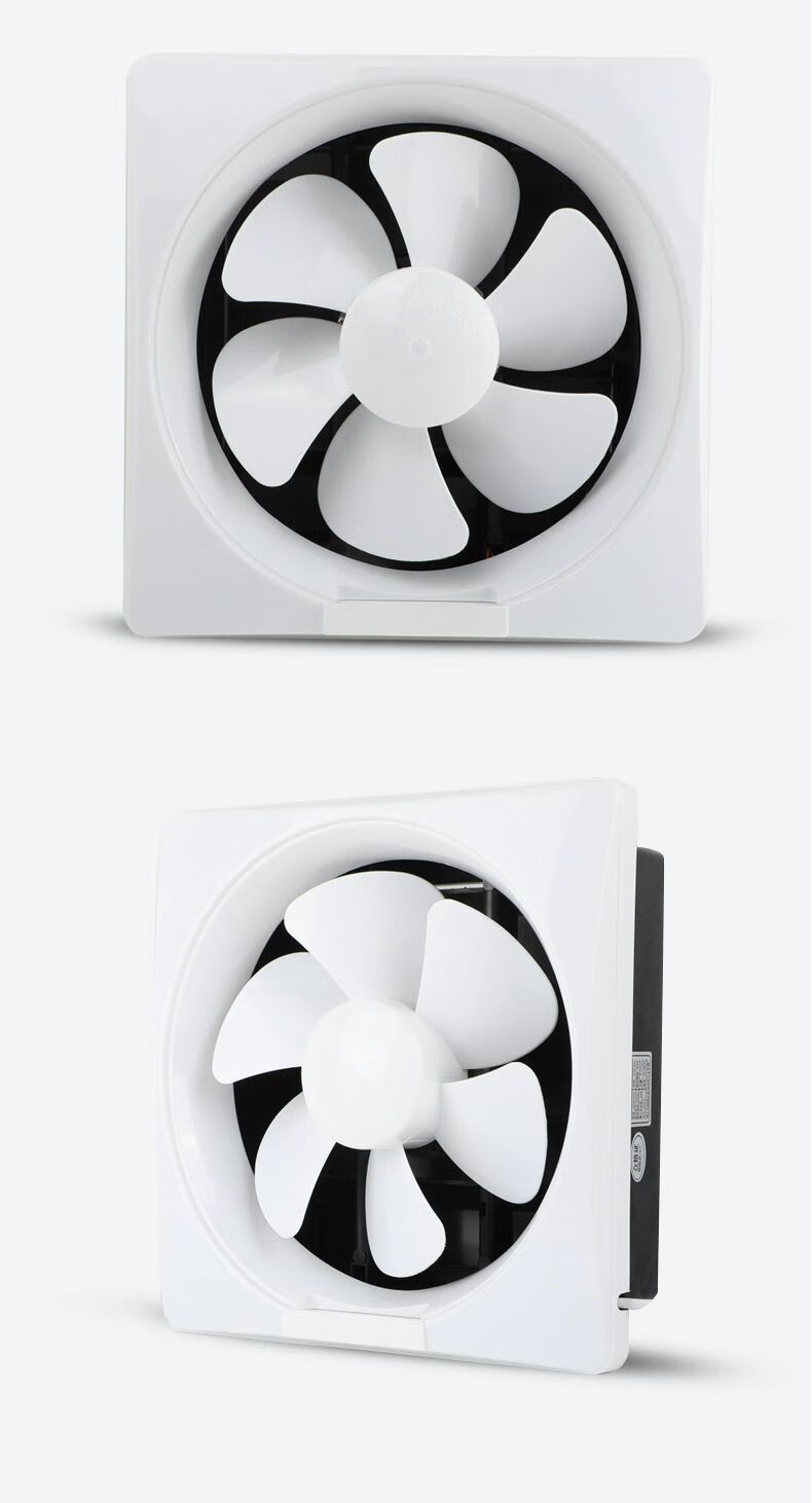 排气扇厨房窗式排风扇强力卫生间12寸抽风机家用抽油烟换气扇10寸强力