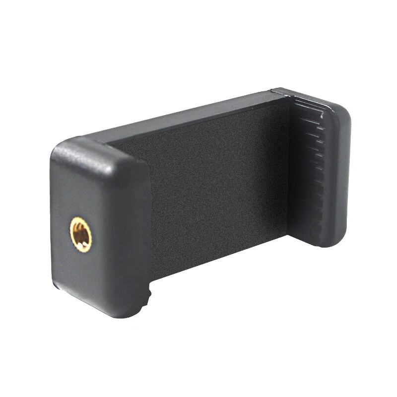 一字手机夹抖音直播杆手机夹 桌面三脚架手机夹 自拍杆夹子工字夹 ph