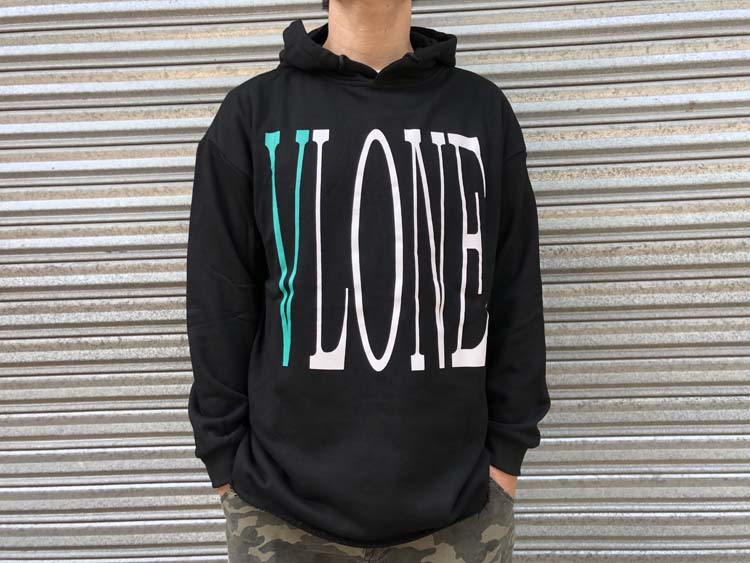 陈冠希vlone王一博同款连帽衫卫衣宽松情侣v字母藤原浩潮牌北京os