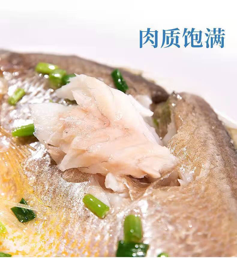 东海大黄鱼开背大黄鱼深海黄花鱼黄鱼鲞微腌制宁波特产海鲜干货腾旺纳