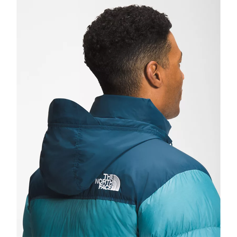 thenorthface北面羽绒服经典男士700鹅绒填充夹克风暴蓝xs