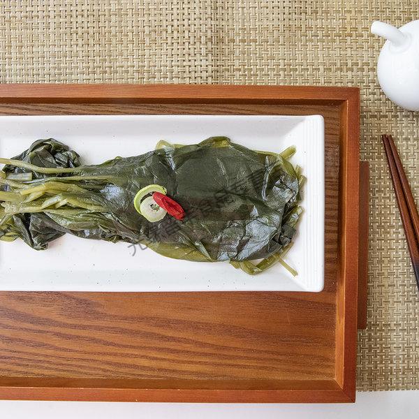 烤肉店商用大包装寒葱山葱叶茗荑菜山菜包肉烤肉包饭泡菜500g 5斤小叶