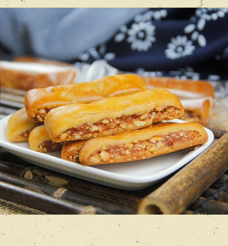 潮州腐乳柳手工制作鸡仔腐乳饼休闲零食咸香肉传统糕点送礼手信腐乳饼