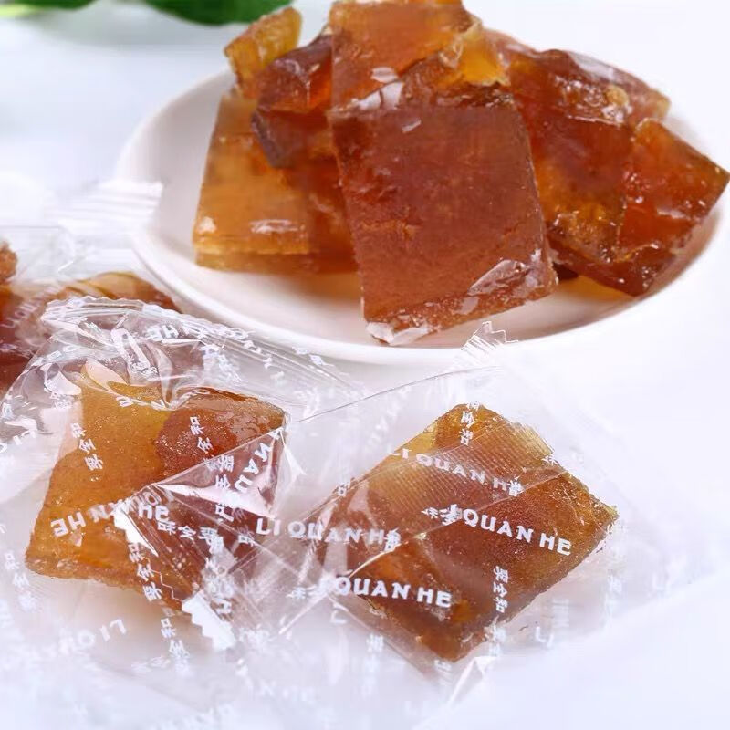 麦芽糖柚皮李全和麦芽糖柚皮400g广东东莞石龙特产柚子皮果干蜜饯休闲