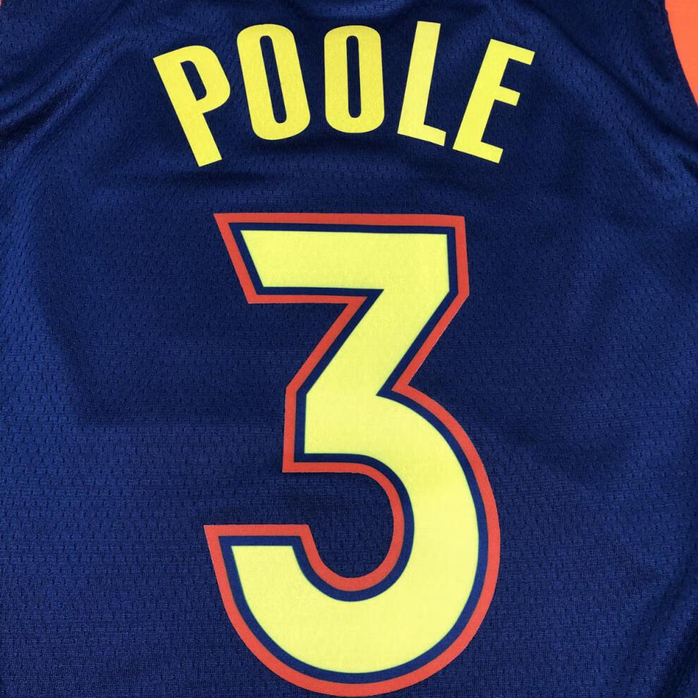 滕讯体育同款金州3号普尔城市版球衣球裤套装95安德森男女背心定制