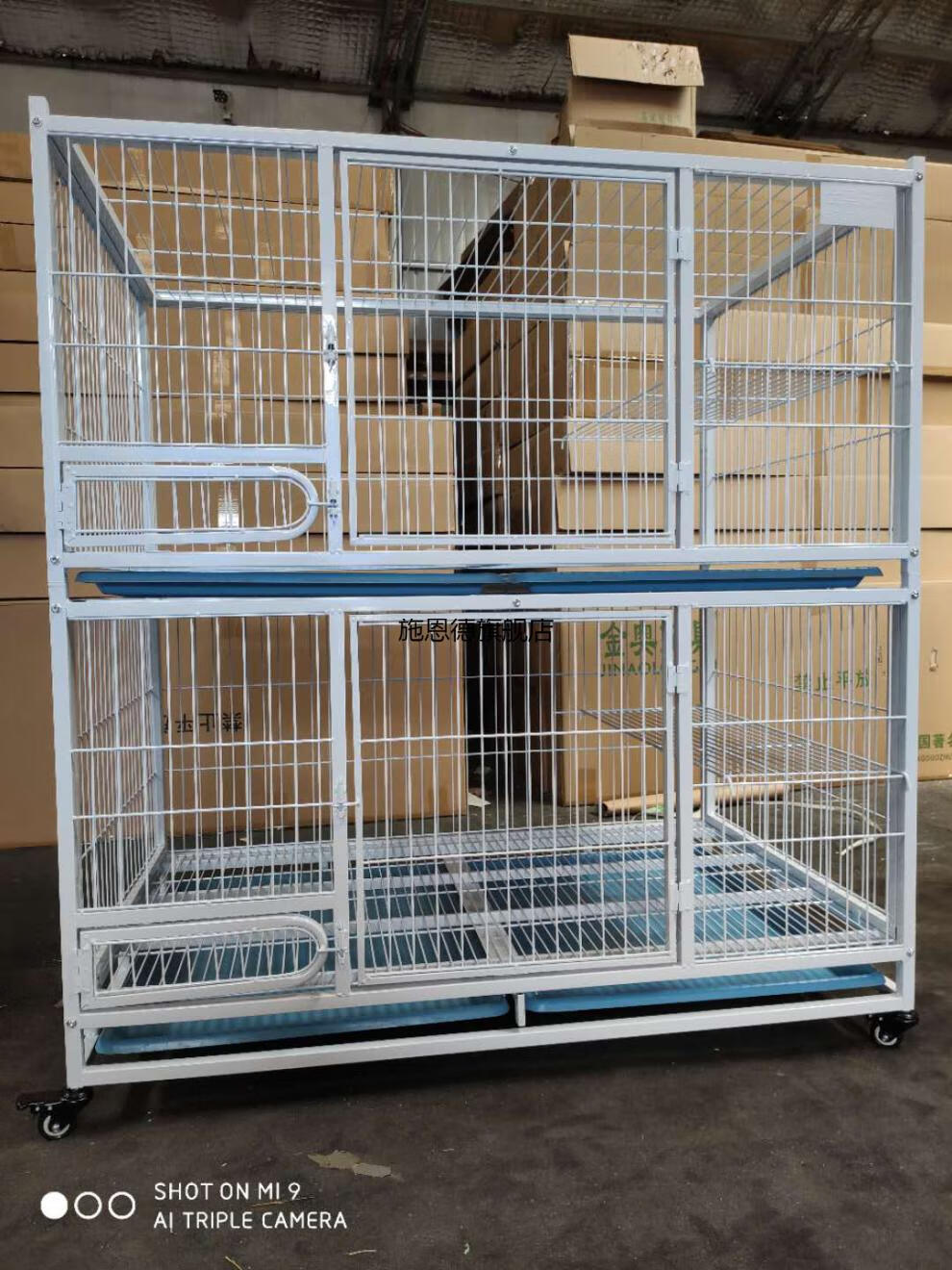 猫笼繁殖笼寄养笼宠物店展示笼一二三层家用多功能多层狗笼子繁育猫舍