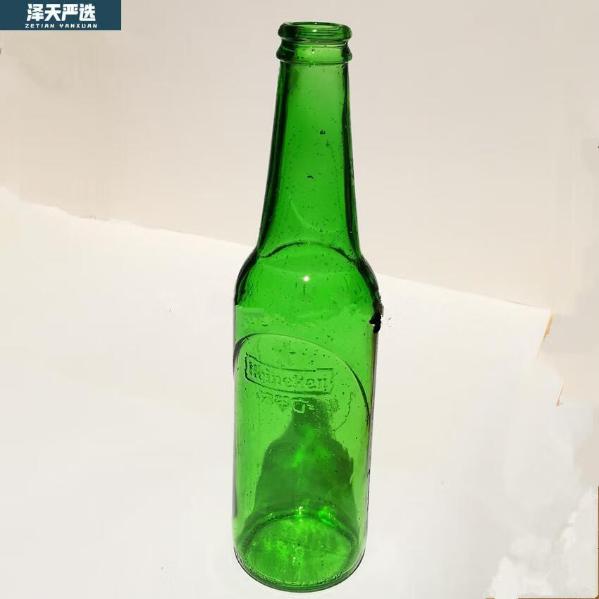 电影电视剧拍摄广告道具仿真酒瓶玻璃易碎砸头糖胶糖化玻璃啤酒瓶烟灰