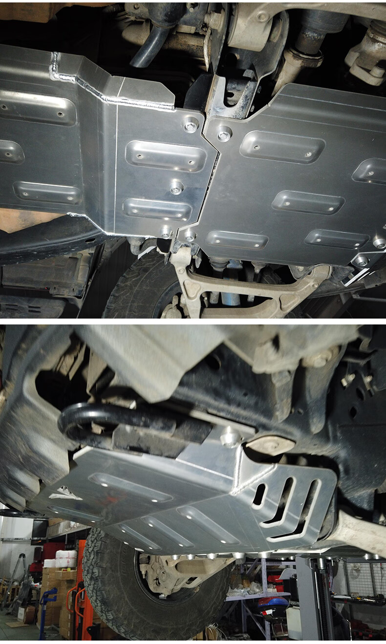 适用于1020款福特f150猛禽底盘护板改装加厚发动机护板合金挡板水箱