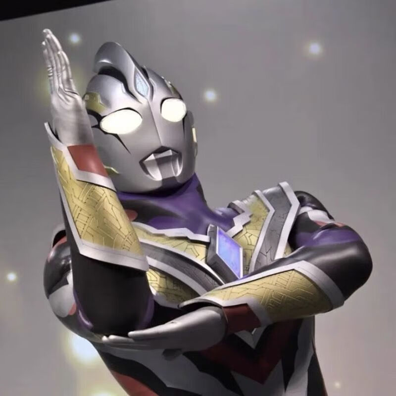 万代(bandai)新款真理特利迦光暗形态奥特曼act关节可动人偶模型儿童