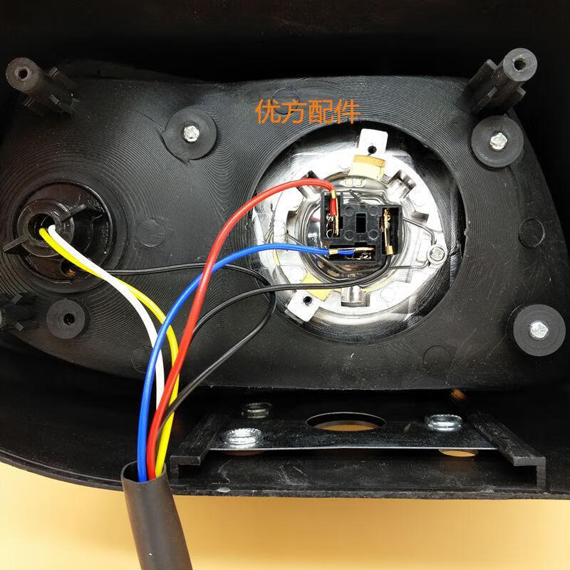 装载机前大灯小水晶照明灯总成莱工鲁工明宇山宇铲车组合工作大灯小
