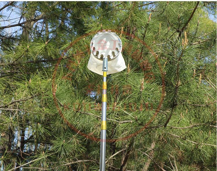 打山核桃专用杆 打山核桃杆耐用多功能长杆钩子方便抽拉式可伸缩高空