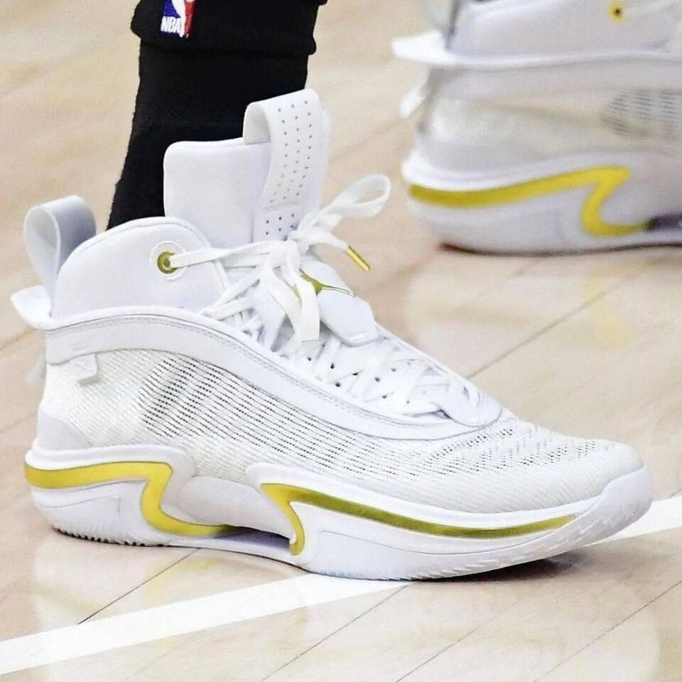 纯原aj36篮球鞋男防滑耐磨新款夏季透气高帮全掌气垫实战鞋aj36代主图