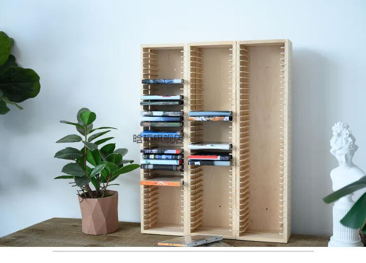 实木cd架碟片架实木cd架dvd收纳架碟片架游戏光盘整理架蓝光碟收藏