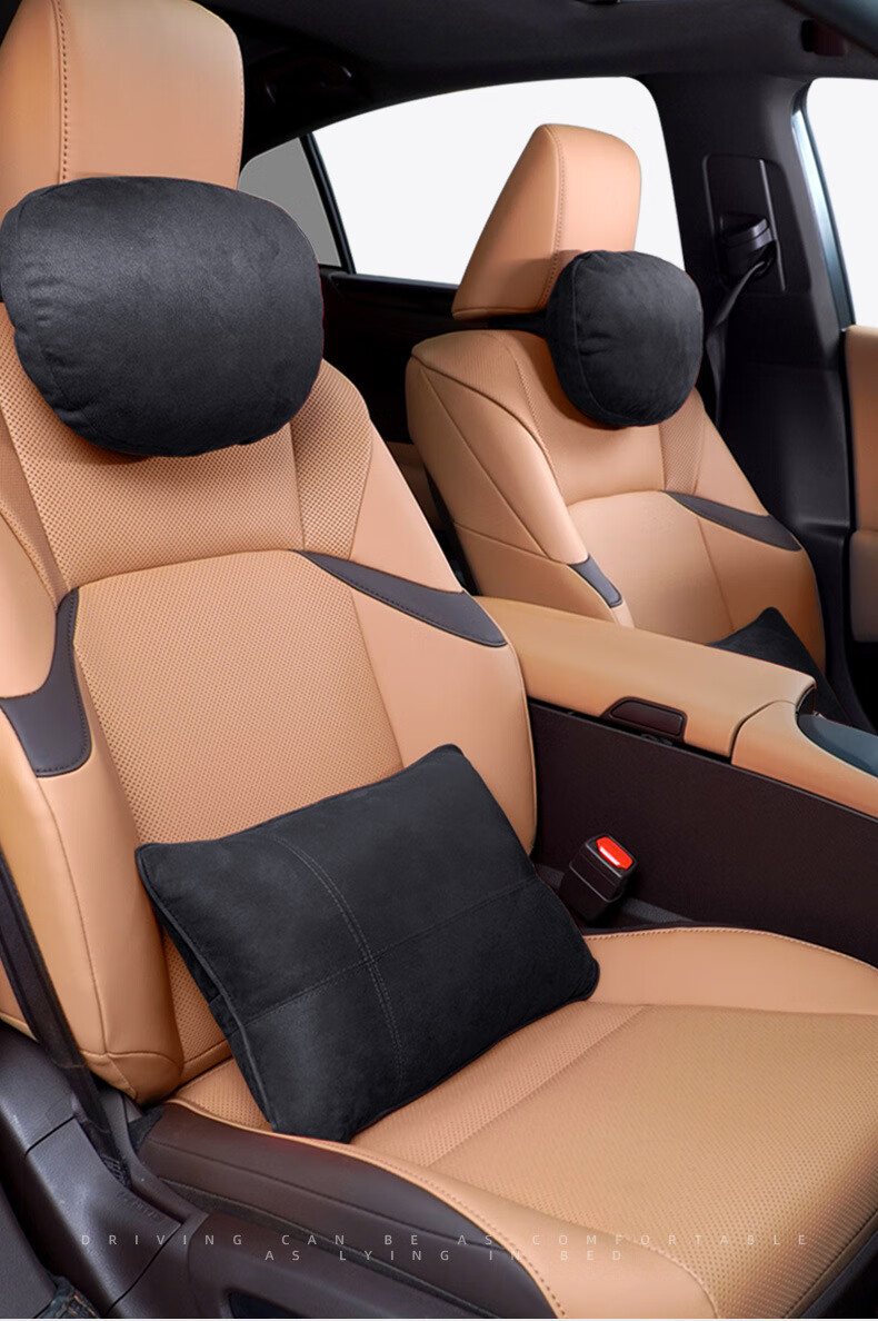tesla特斯拉model3/y/s/x汽车头枕靠枕护颈枕车载腰靠颈枕 特斯拉 s级