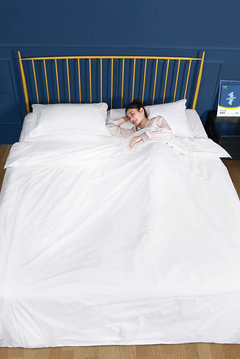 璞后(puhou)旅行一次性床单被罩枕套被套旅游双人四件套床上用品便携