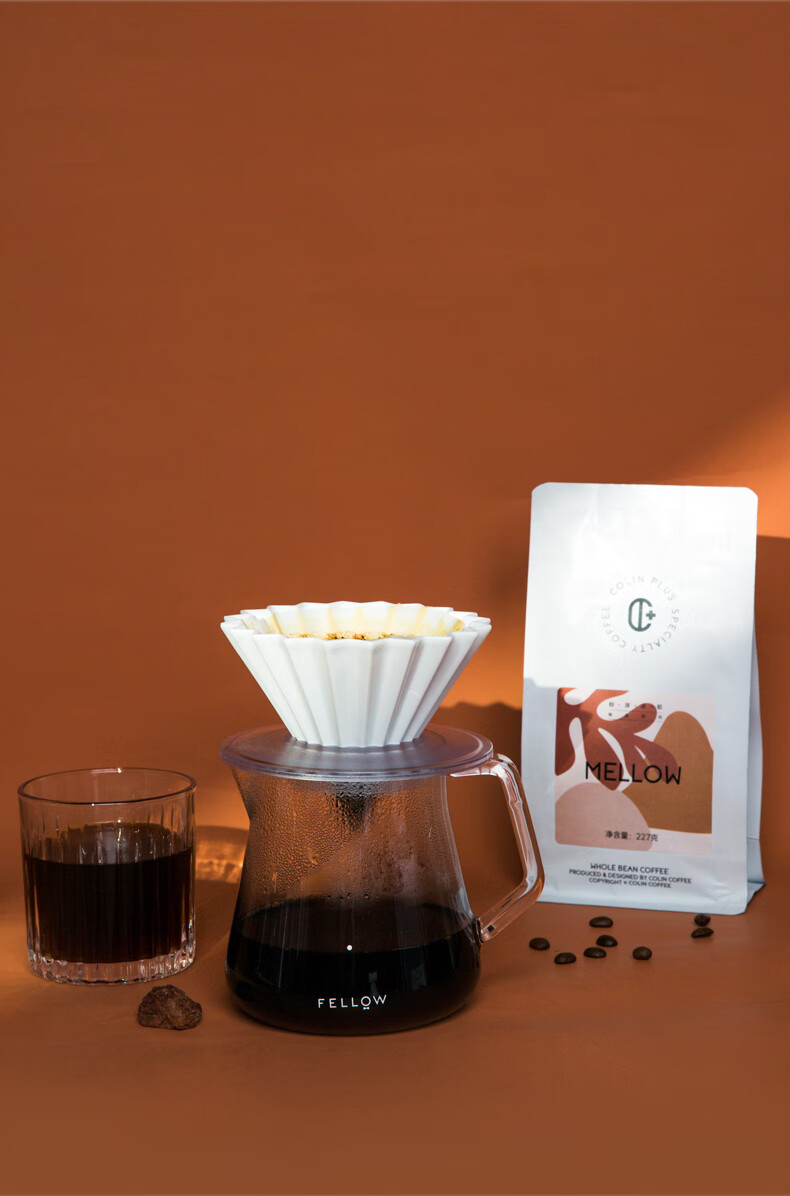 5折柯林丨plus 轻语低因咖啡豆精品哥伦比亚水洗可磨227g【图片 价格