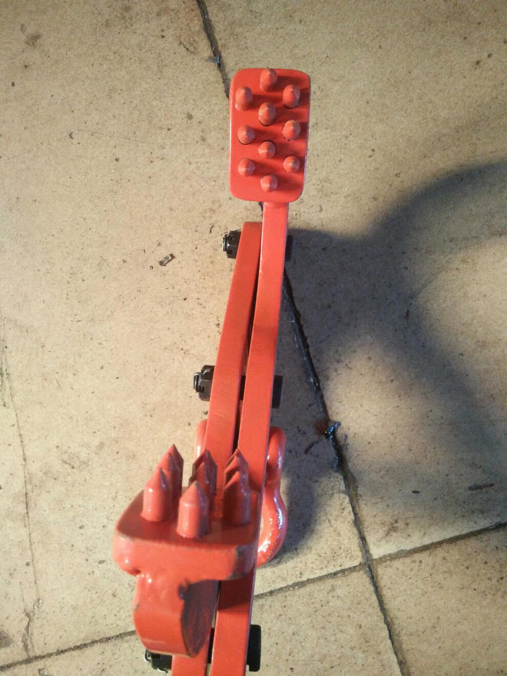 钻板钳夹木托夹钳托盘夹2t1t3t5t集装箱木箱夹子起重夹具 5t【图片