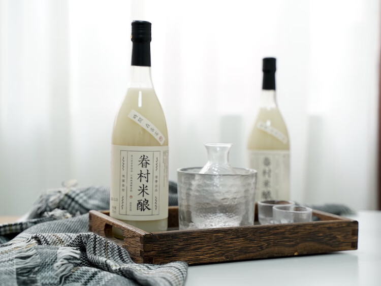 桃园眷村米酿桂花米酒苏州桥桂花米露甜酒女士低度酒桂花酿1瓶6瓶装