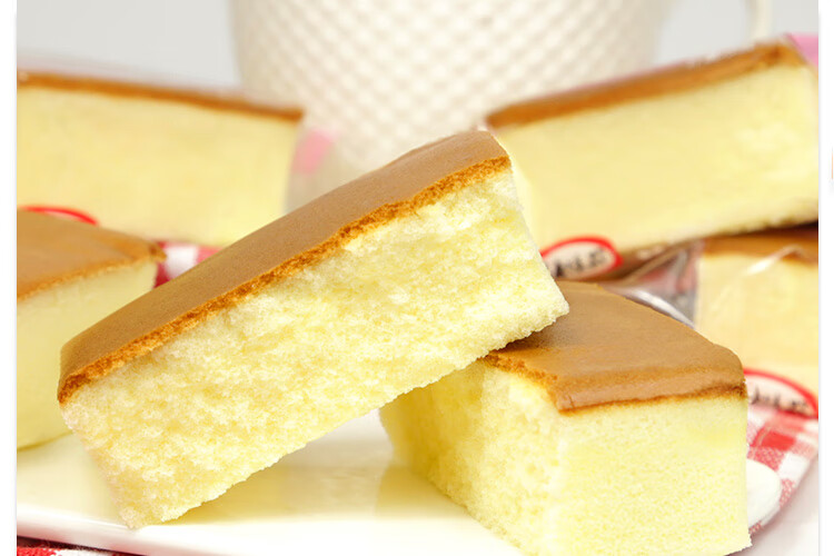 木糖醇蛋糕无糖食品店木糖醇慕斯纯蛋糕500g老人代餐休闲零食糕点点心