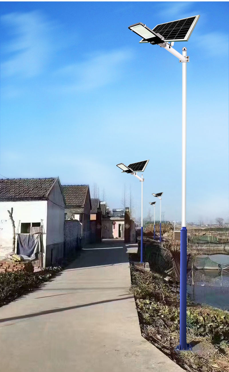 大阳灯太阳能路灯户外防水新农村道路灯超亮庭院球场广场照明智能光控