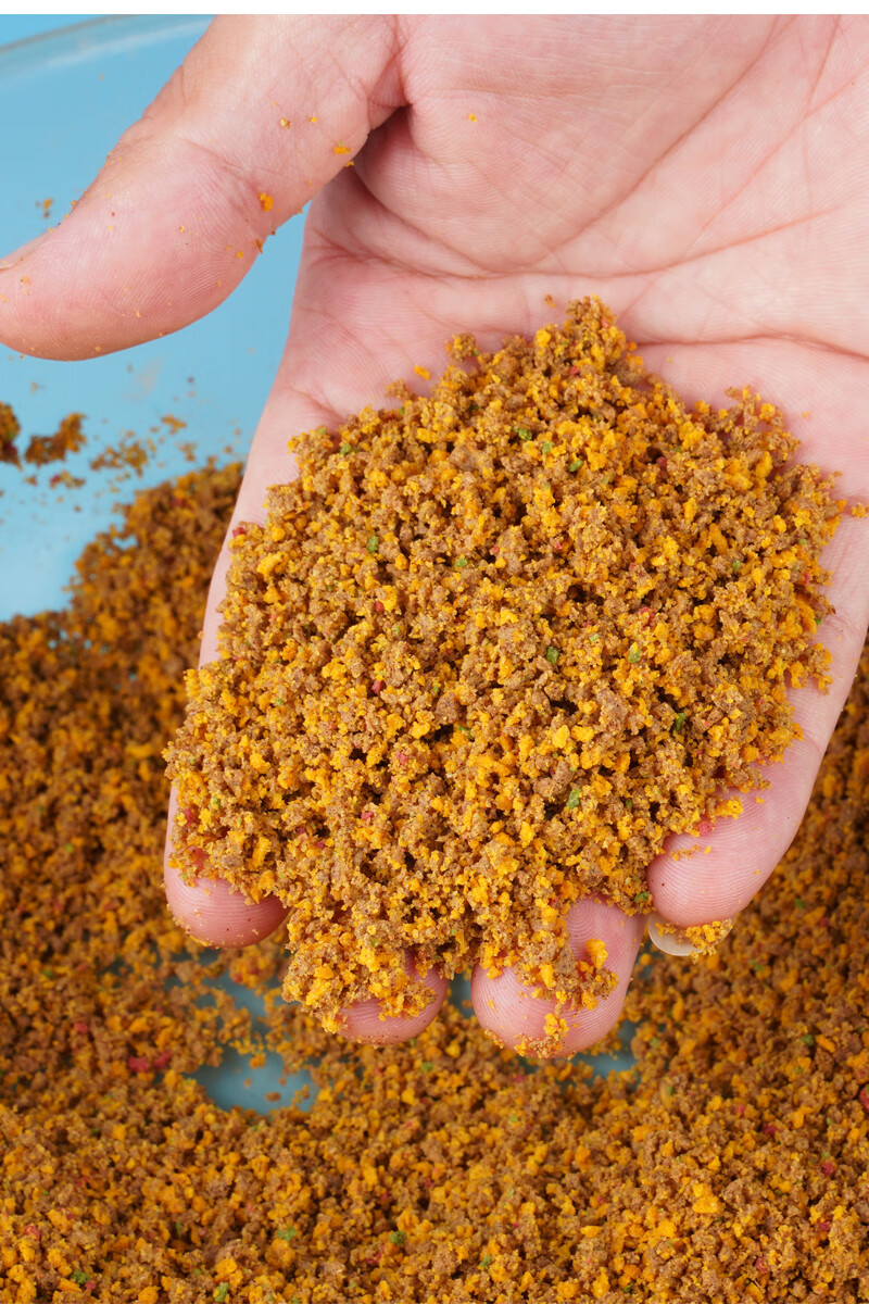 黑坑鲤鱼饵料小黄面面散炮搓饵回锅鱼静养鱼专用钓鱼小药添鲤散花