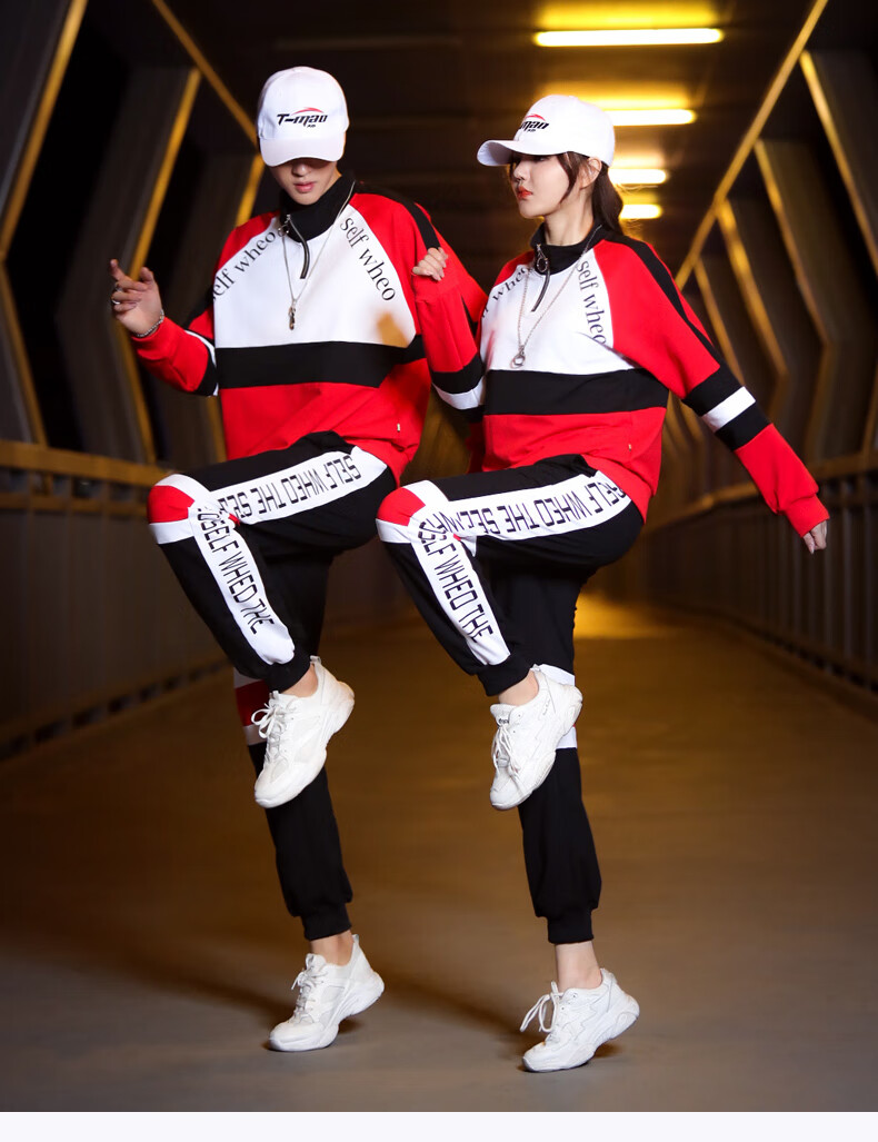 新品广场舞服装套装曳步舞服装新款套装鬼步舞长袖演出衣服广场舞团体