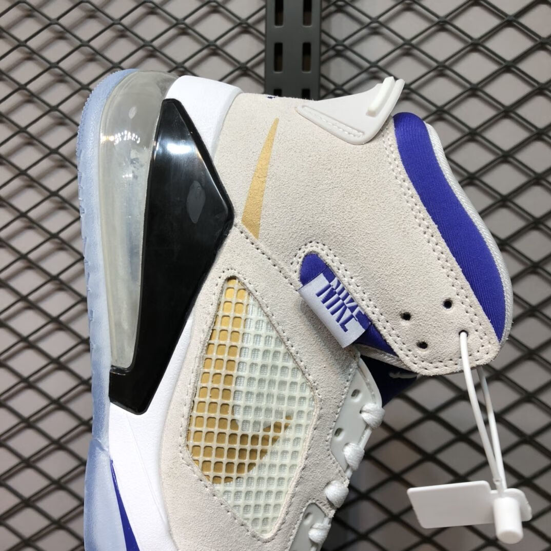 【官方】mars270aj合体鞋tpu组合鞋底半掌气垫缓冲篮球鞋运动鞋 灰白