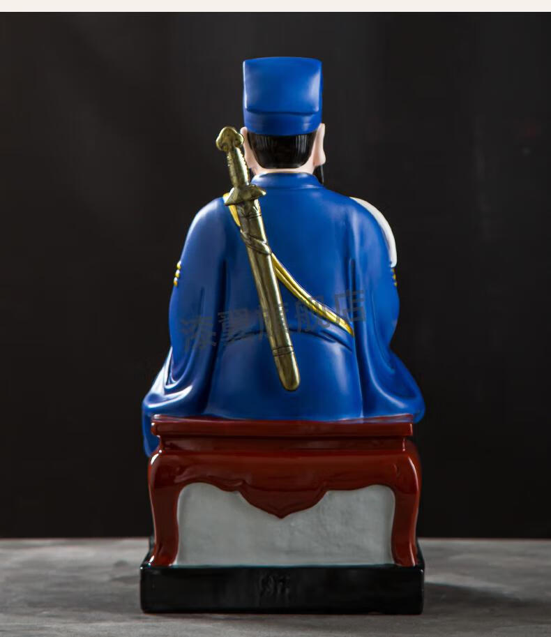 八仙吕洞宾神像陶瓷纯阳真人吕祖像八仙吕洞宾祖师真身神像供奉家居