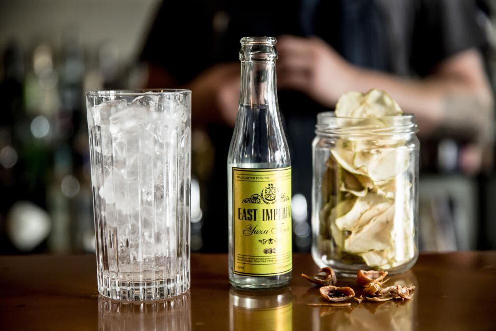 东帝汤力水 150ml*6瓶 east imperial yuzu tonic 东帝柚子味汤力水