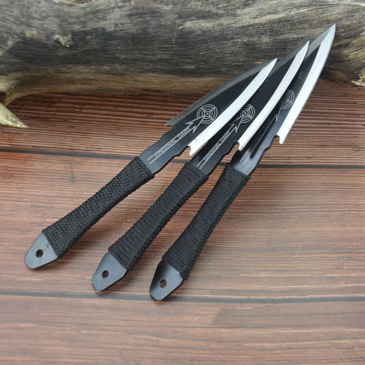 户外飞镖训练小飞刀 不锈钢飞镖防身忍者飞镖刀 野外军刀暗器小刀