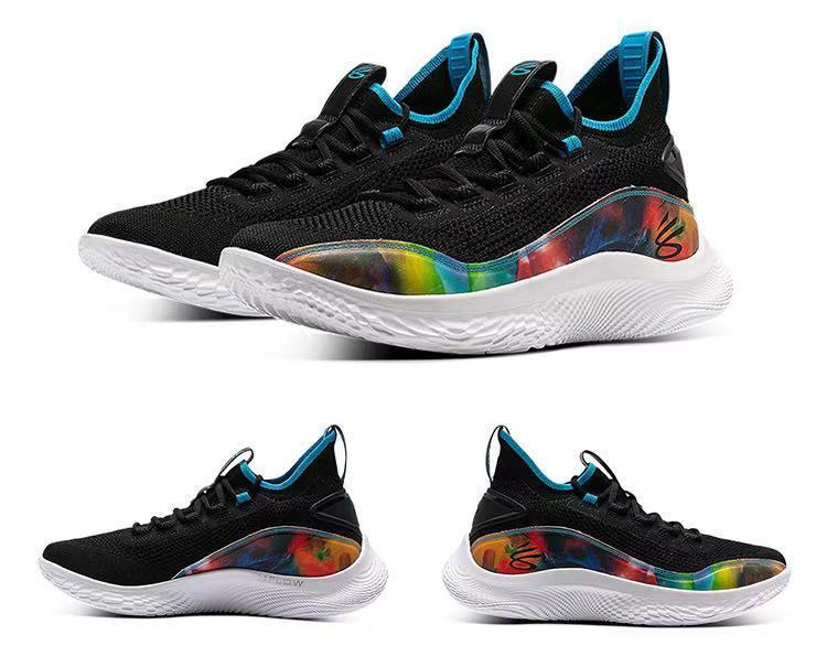 8代篮球鞋白金黑彩白黑curry6八代高帮实战透气轻便耐磨战靴 6纯白 39