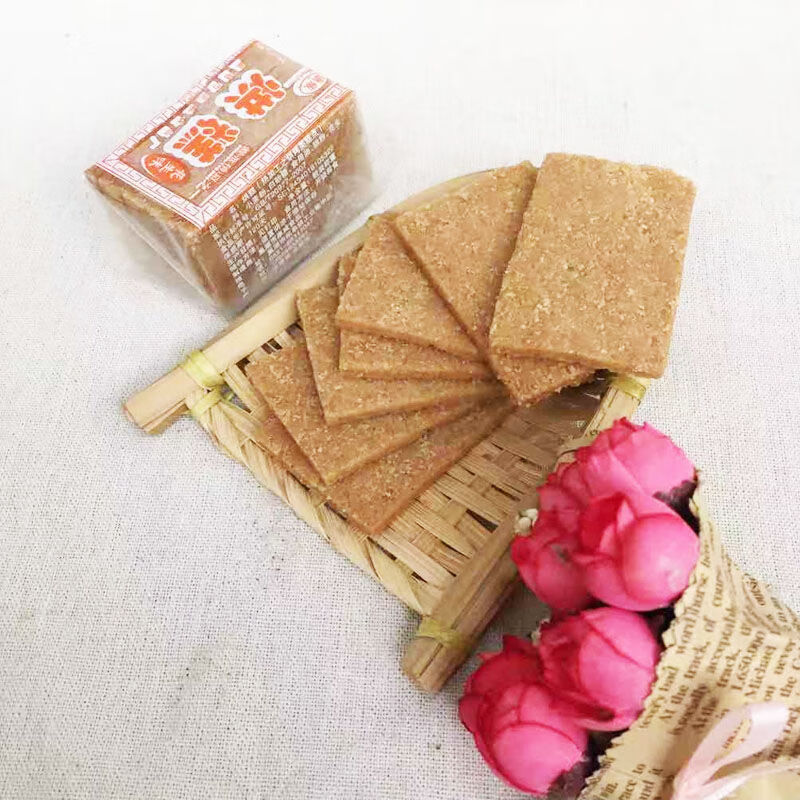 零食糕点早餐点心安徽合肥产四大名点康威烘糕白切麻饼寸金椒盐味1斤